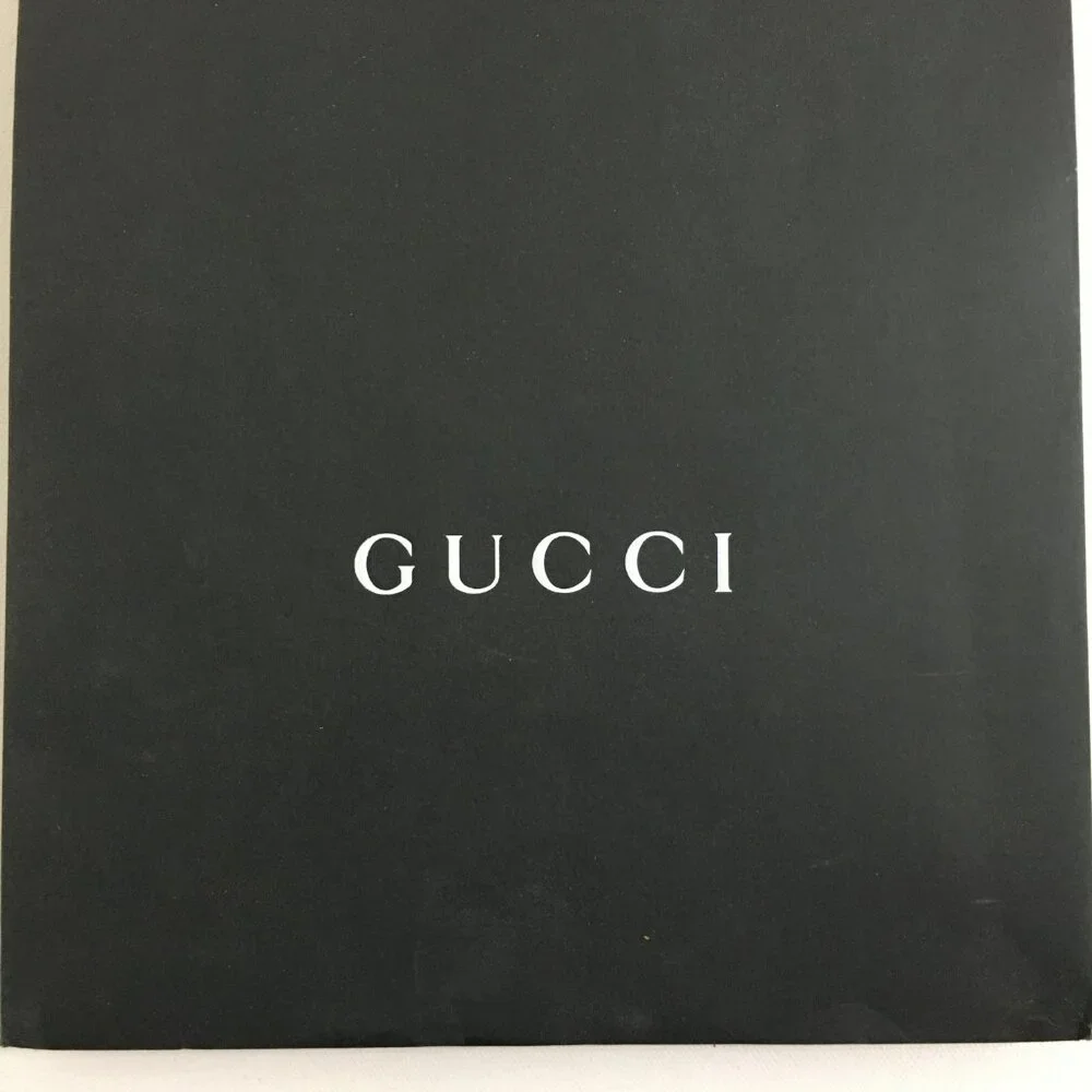 GUCCI Gift Bag w/ 2 Ribbons Size 15